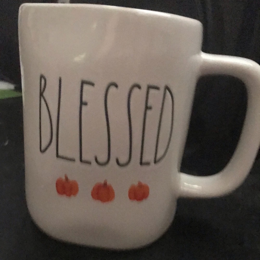 Rae Dunn fall season coffee mug.